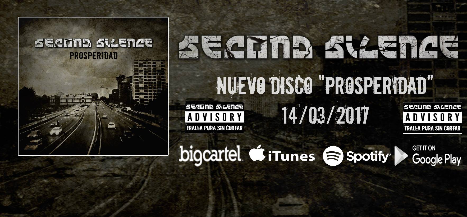 second silence nuevo disco el 14 de marzo