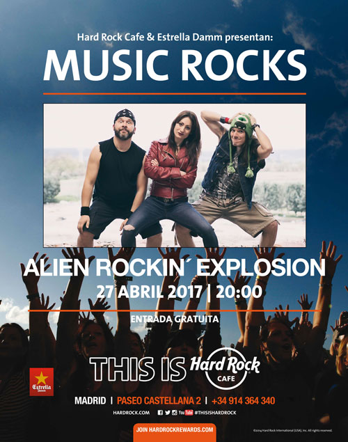 alien rockin explosion cartel hardrock