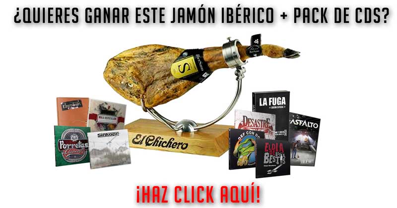 cómete un jamón de 8 kg con rock estatal records